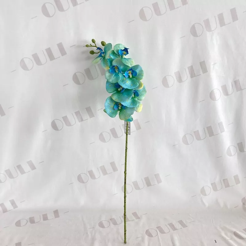 7 hoofden nep orchidee bloemen