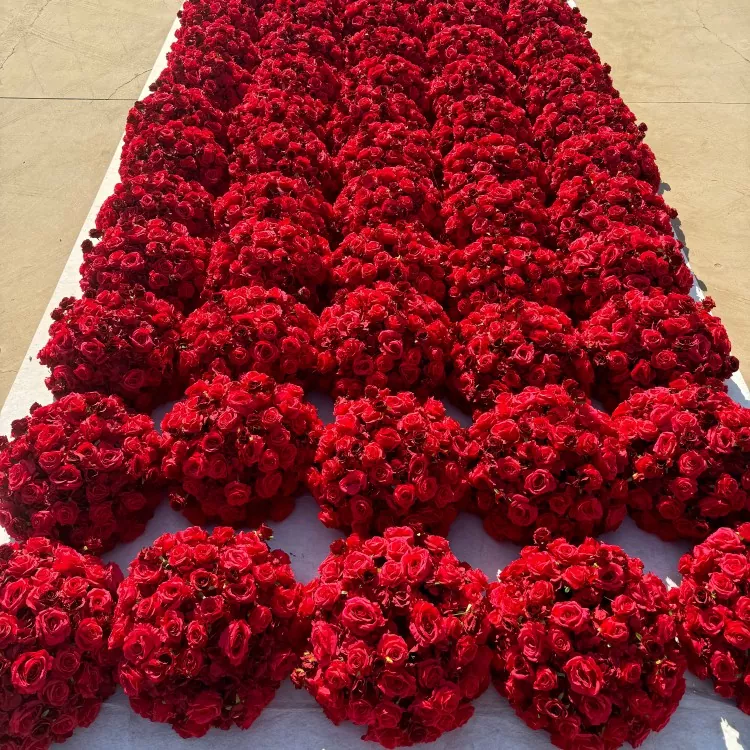 Kunstmatige bloemenbal