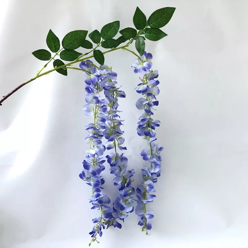 Kunstmatige Wisteria Vine Silk Flowers
