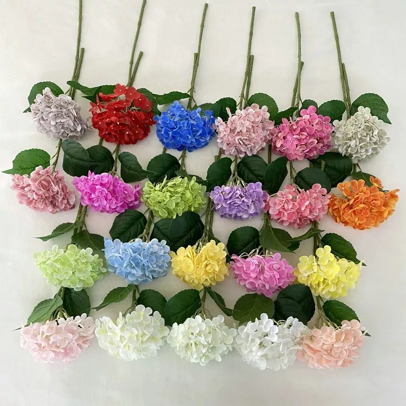 Hydrangea real touch kunstmatige bloemen