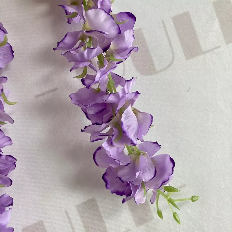 artificial white wisteria