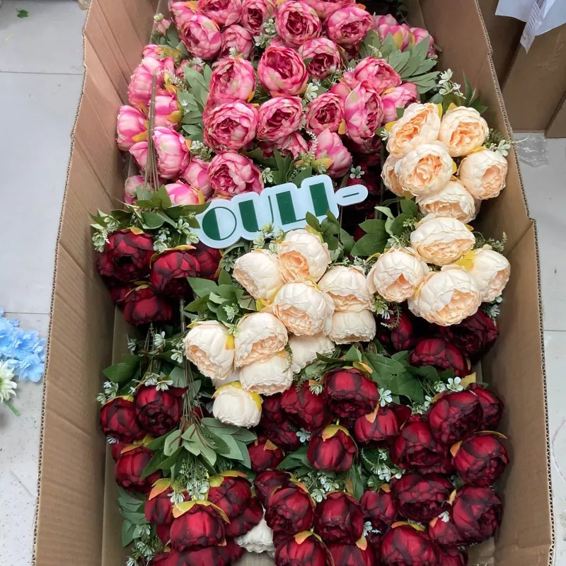 Pioen kunstmatige bloemen
